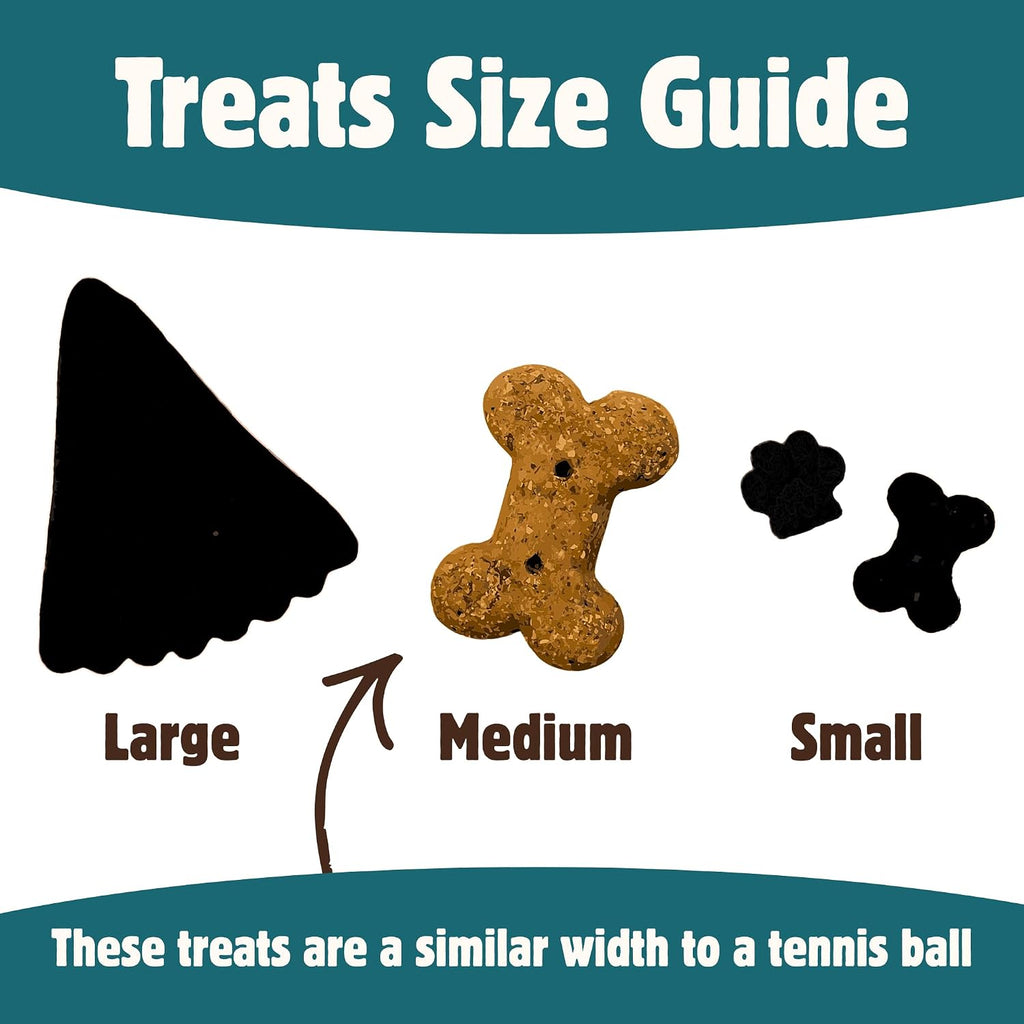Dog Treats - Liver Bones 900G - British Baked Dog Biscuits - Liver Treats for Dogs