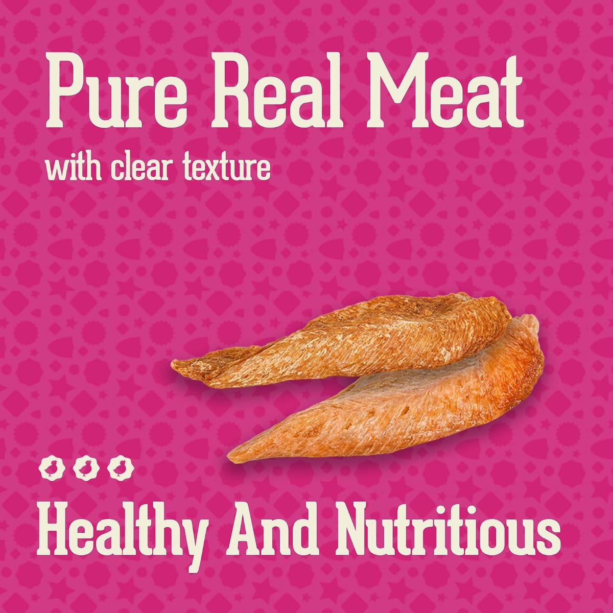 Dog Treats, 3X100G Freeze-Dried Chicken Dog Chews