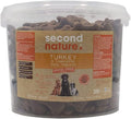 Grain Free Dog Treats Turkey & Vegetable 3L - Natural Dog Training Treats, Dog Biscuits & Snacks, & Healthy Dog Treats for Small Dogs & Large