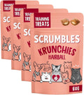 Anti-Hairball Krunchies Cat Treats 60G (Pack of 4)