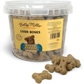 Dog Treats - Liver Bones 900G - British Baked Dog Biscuits - Liver Treats for Dogs