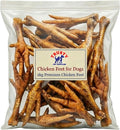 Chicken Feet for Dogs - 2Kg | Natural Dog Treat | Hypoallergenic & Grain Free | High in Glucosamine & Calcium | Natural Chews | Chicken Feet Dog Treats for Large & Small Dogs | by  Pet Supplies