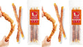 Dog Treats for Large Dogs, 2 Pack*315G (3 Sticks Included), Chicken Wrapped Rawhide Dog Chews Long Lasting, Low-Fat and High in Protein