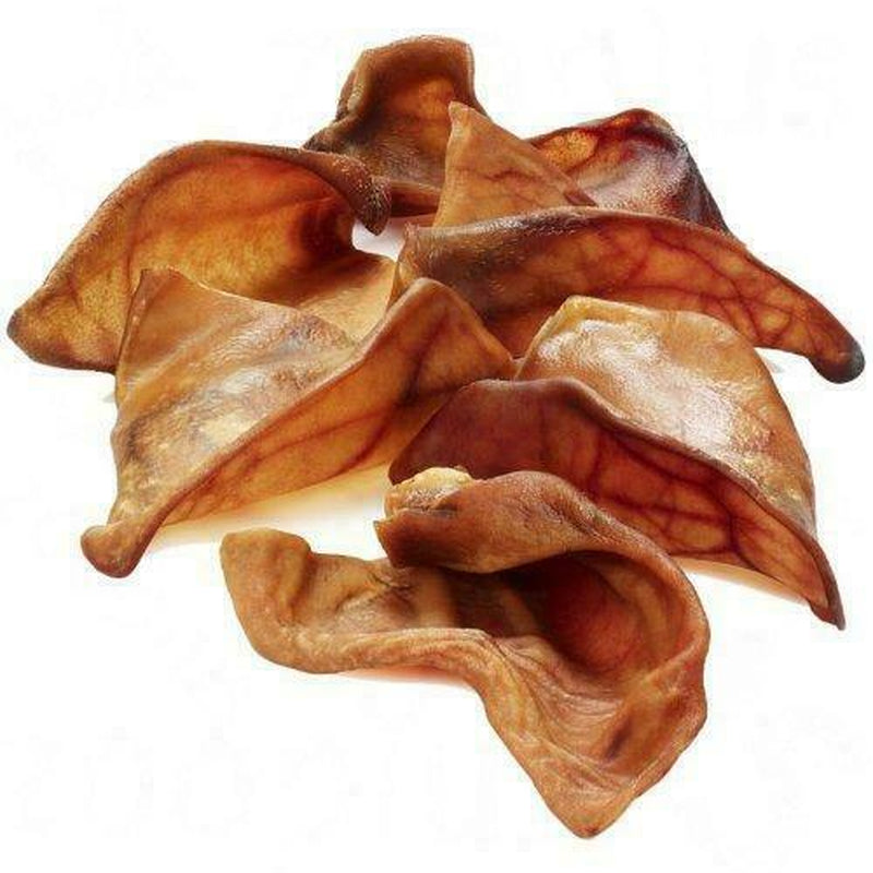 Extra Large Pig Ears for Dogs Natural High Protein Low Fat Hypoallergenic Treats