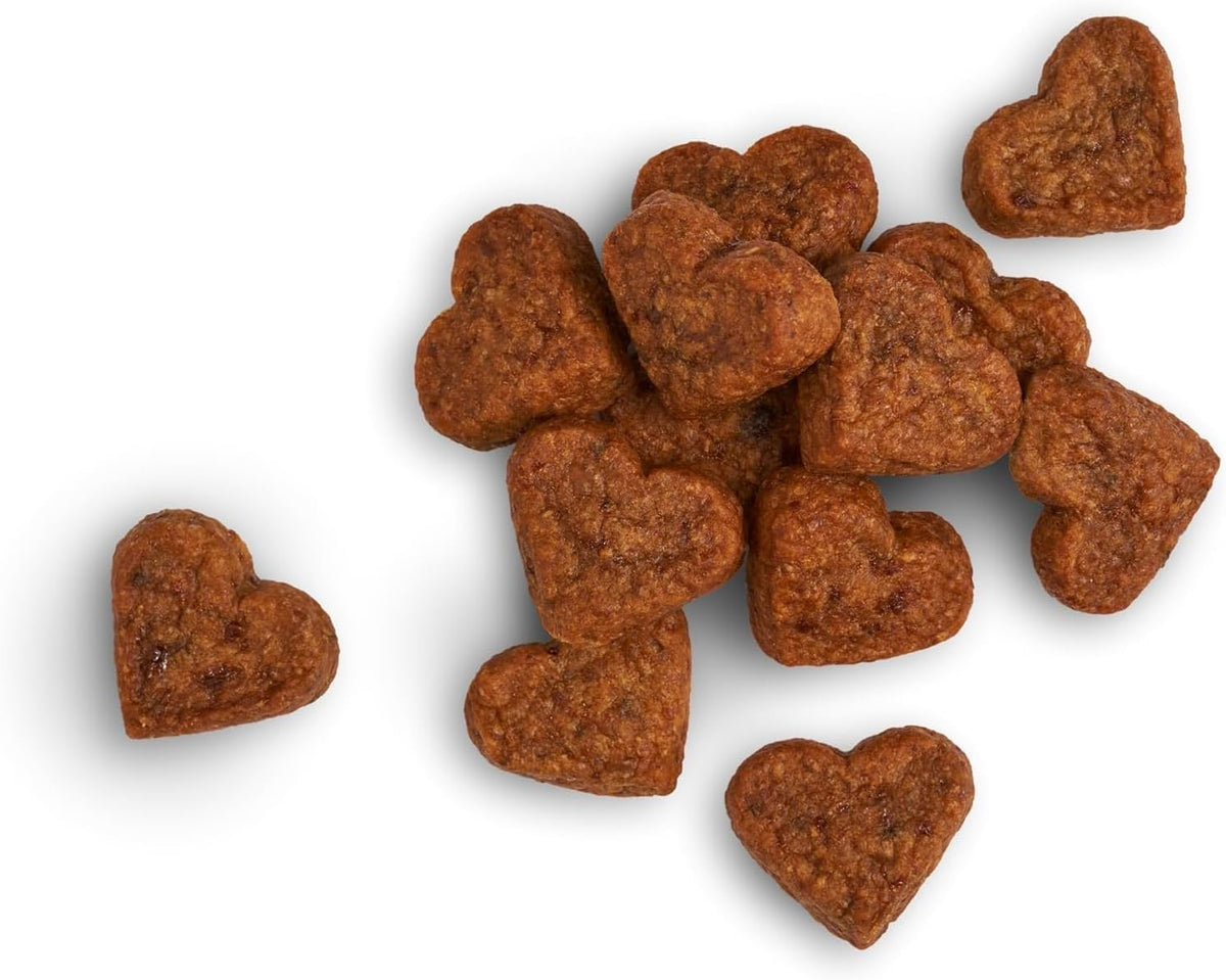 Meaty Bites (4 X 70G Bags) - Hypoallergenic & Grain Free Dog Treats with Chicken & Apple, Natural Dog Treats with 75% Chicken, Resealable Bags