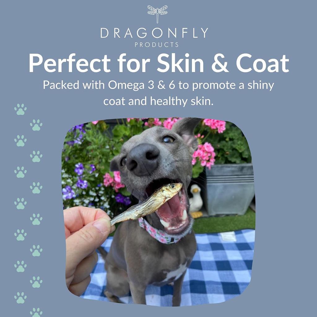Sprats for Dogs & Puppies, Natural Whole Fish Treat