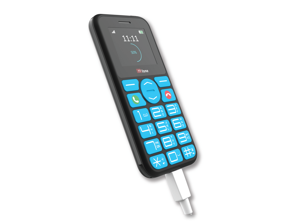 TTfone TT190 with Mains Charger O2 Bundle Pay As You Go