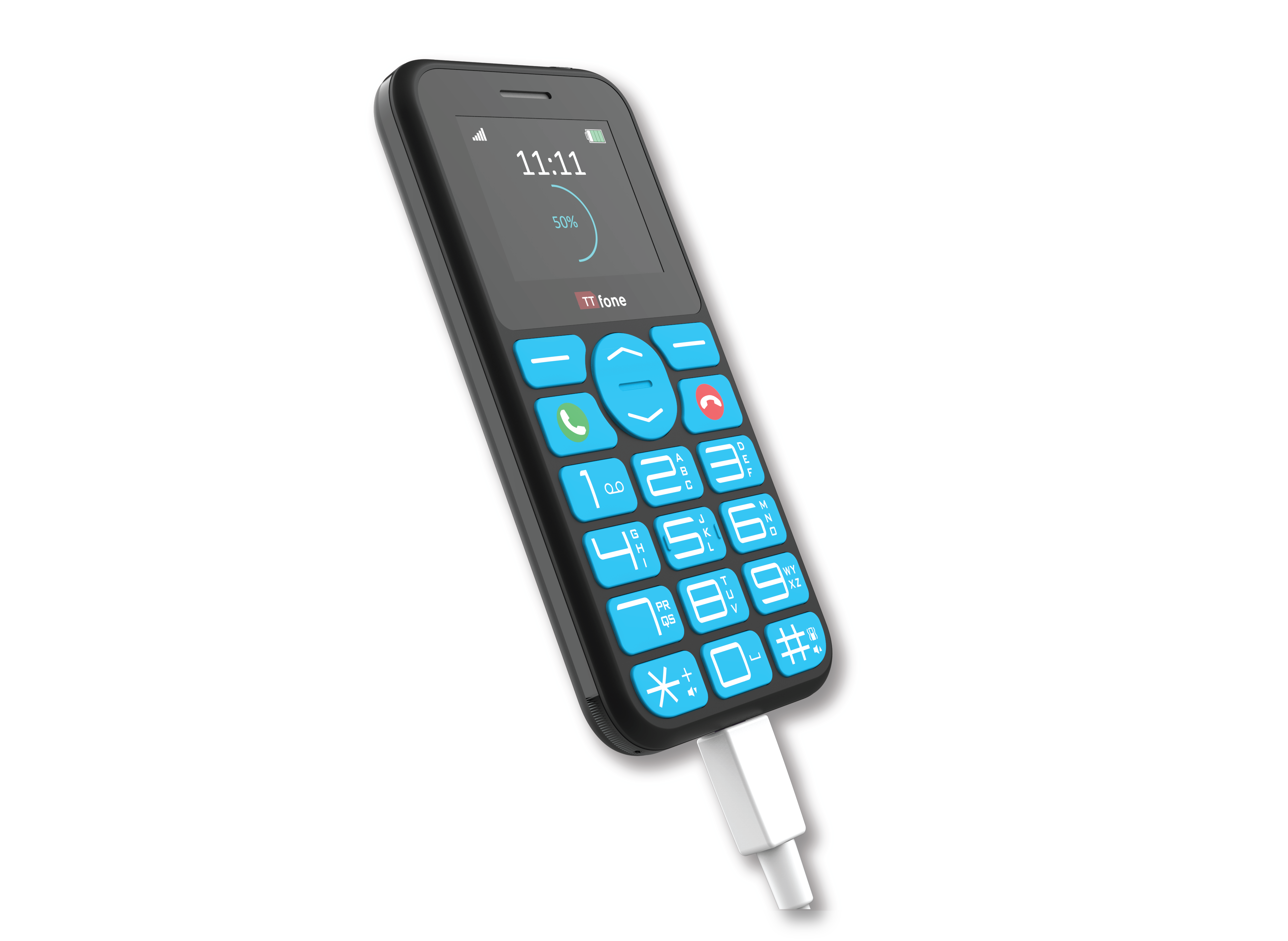TTfone TT190 with Mains Charger O2 Bundle Pay As You Go