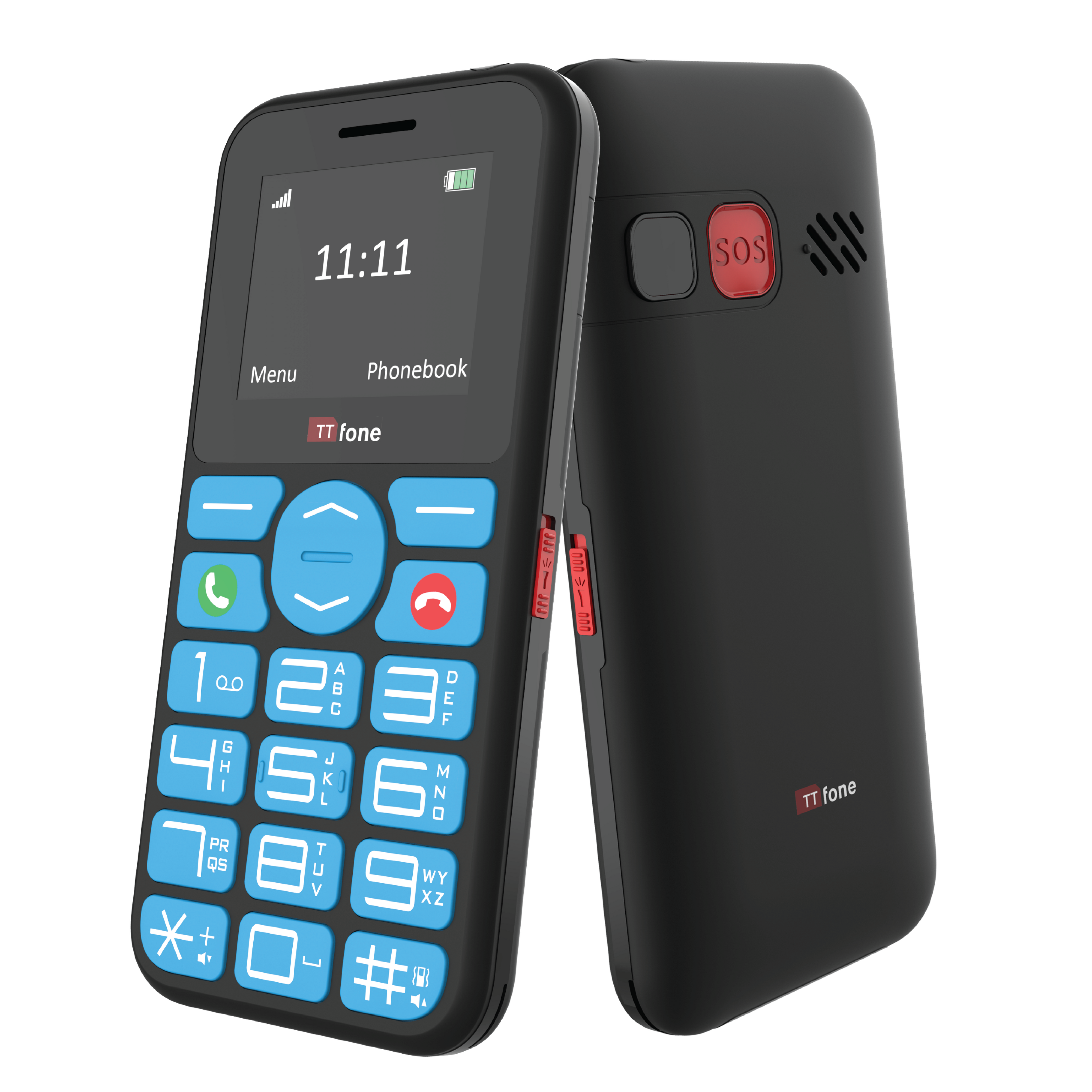 TTfone TT190 with Mains Charger O2 Bundle Pay As You Go