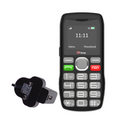 TTfone TT890 4G Mobile Phone with O2 Pay As You Go SIM card and Mains Charger