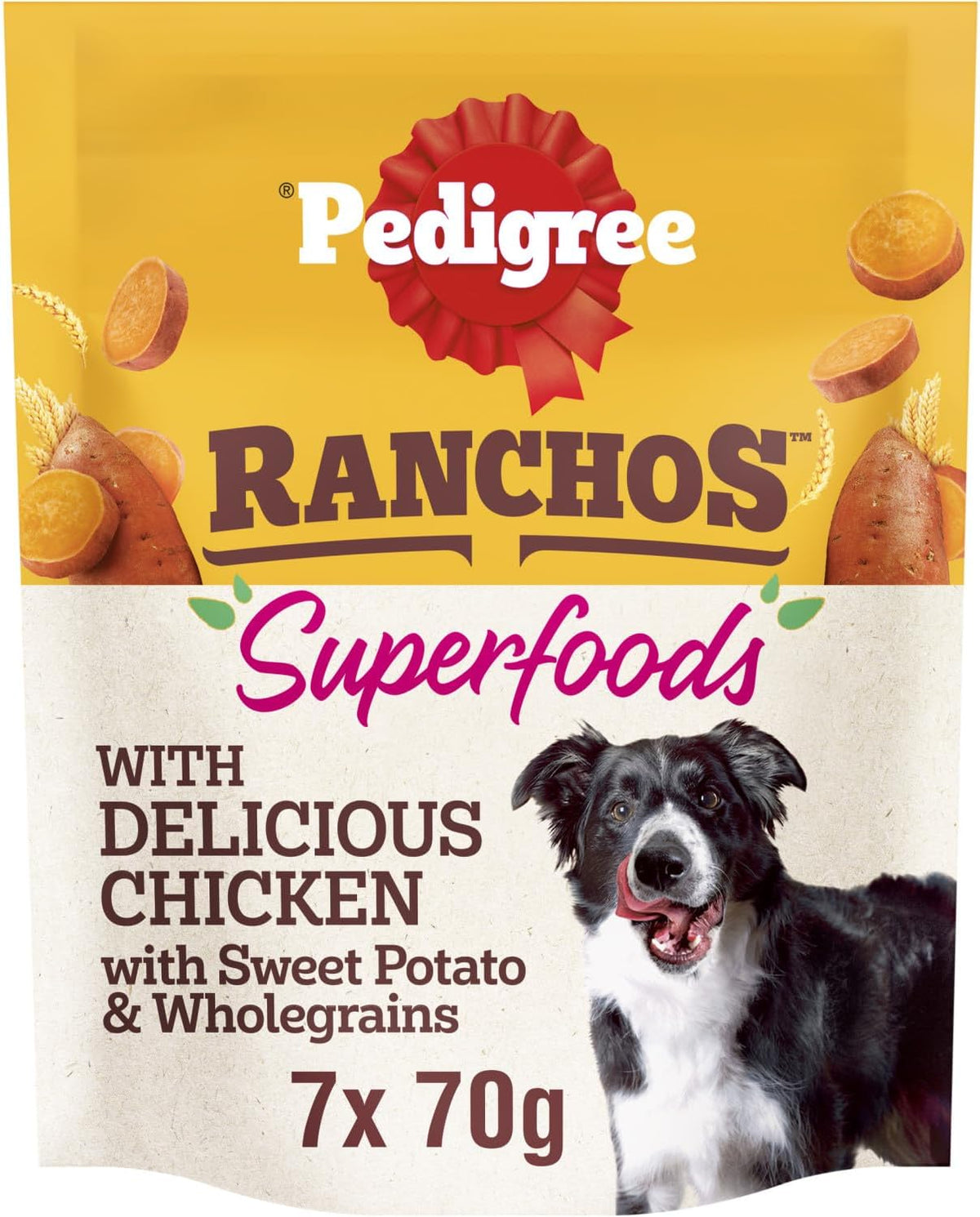 Ranchos Superfoods Dog Treats with Chicken 7X70G
