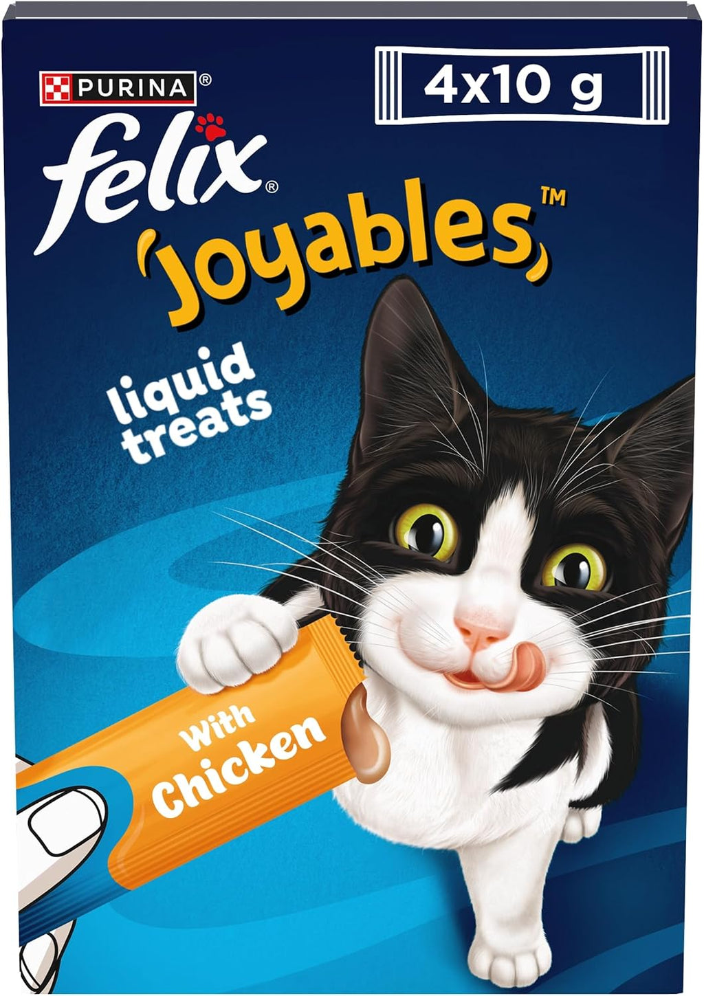 Joyables Chicken Liquid Cat Treat 4X10G