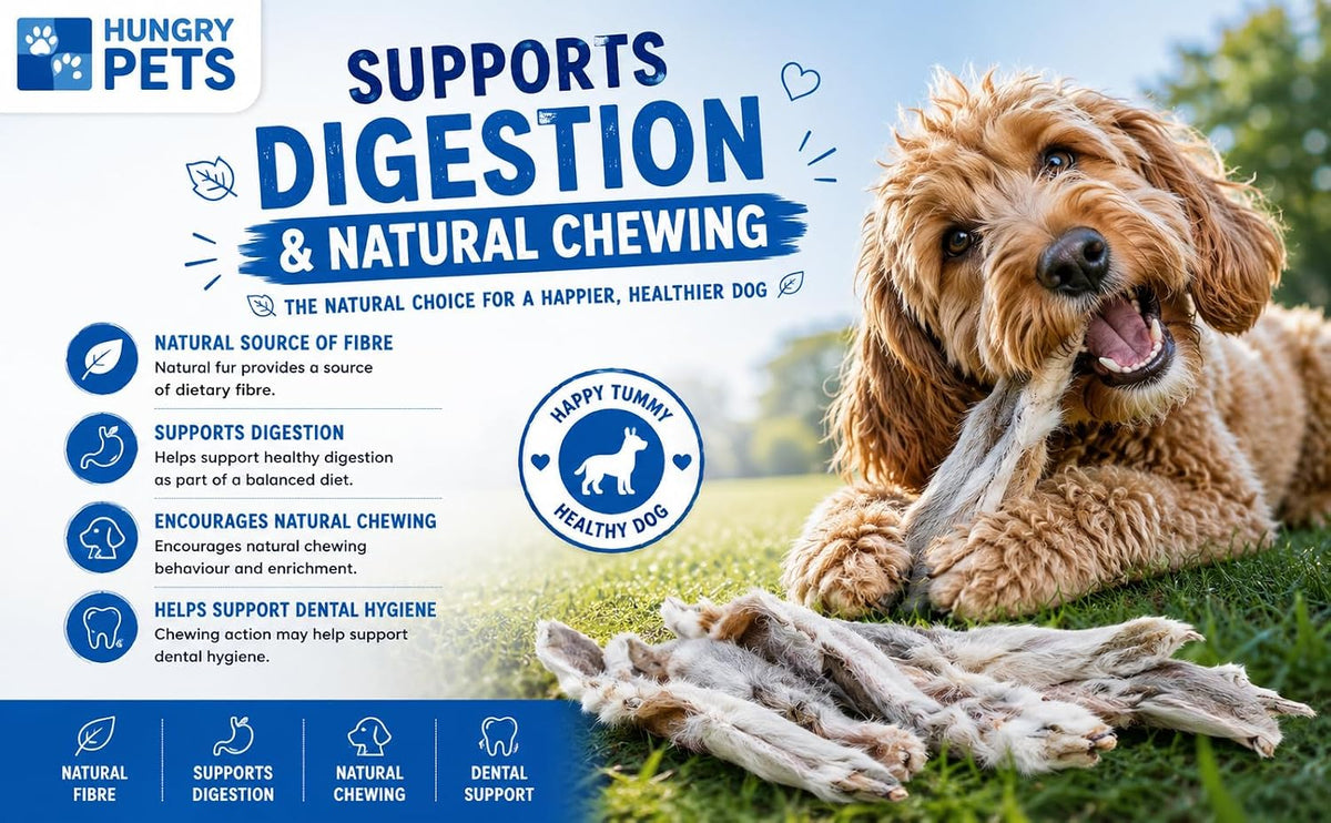 Premium Natural Dog Treat (200G, Rabbit Ears)